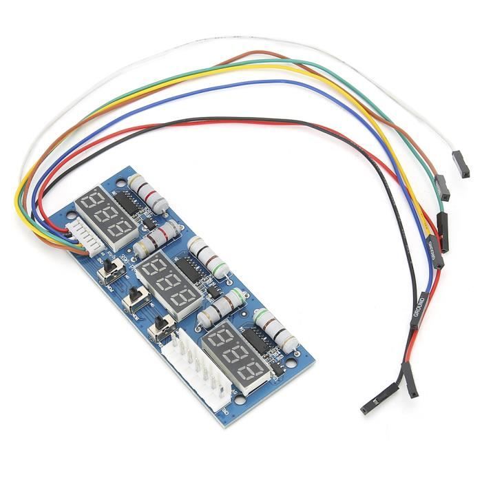 Qiilu Carte Mère Testeur Carte Carte De Test De Mémoire Pour Ordinateur