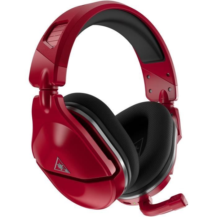 Casque Gaming TURTLE BEACH Stealth 600 Max Midnight Red - Rouge - Multiplateforme (TBS-2368-02)