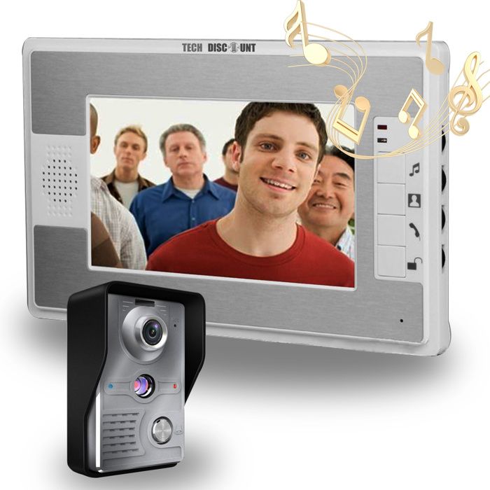 Interphone video sans fil - Cdiscount