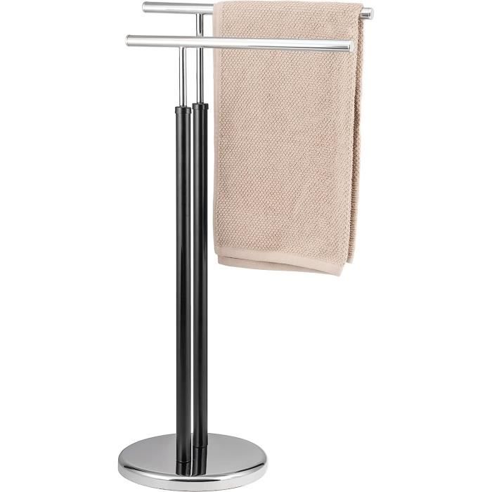 Porte-serviettes sur pied Amelie chrome