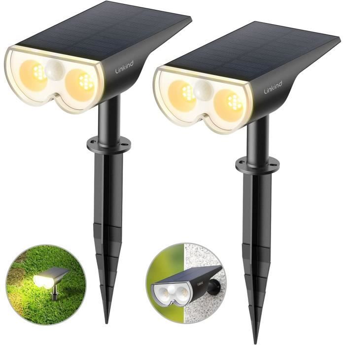 Lampes Solaires De Jardin Flammes – 4 Pack étanche IP67 – Allumage Automatique Soir