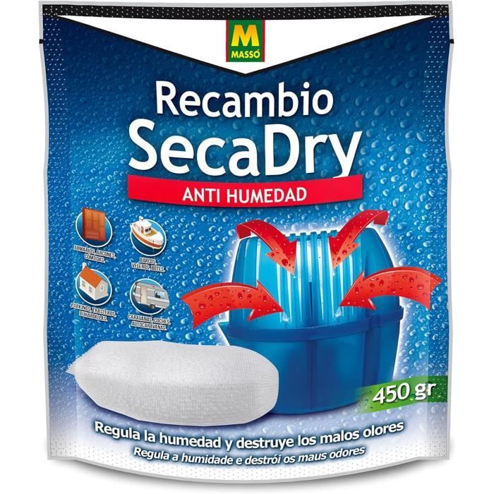 UHU Recharge NEUTRE Pour Absorbeur D'humidité, 2 X 450 G - Achat/Vente