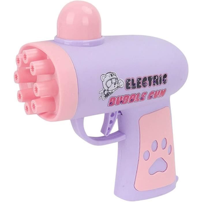 Machine À Bulle Pour Enfant Pistolet A Bulles De Savon 29 Trous