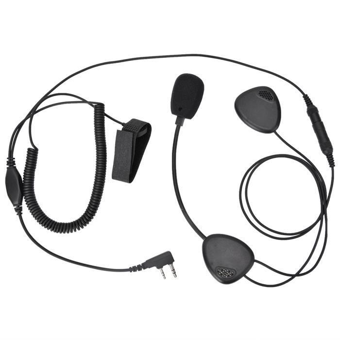VGEBY couteur de casque de moto K Head Radio talkie walkie moto