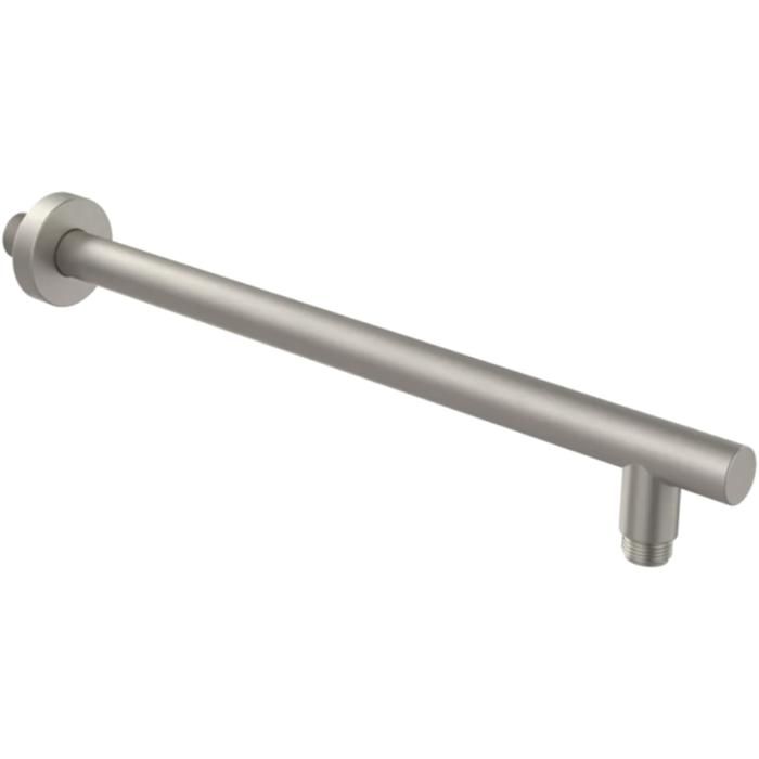 Bras mural pour douche de tête VILLEROY ET BOCH Universal Showers rond brossé - vue 2