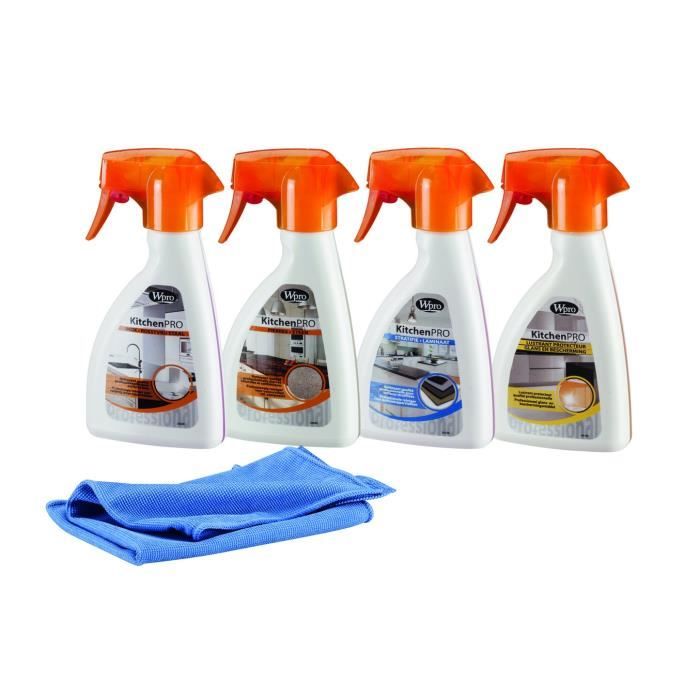 COFFRET WPRO PRODUIT NETTOYAGE MULTIUSAGE CUISINE Cdiscount Maison COFFRET WPRO PRODUIT NETTOYAGE MULTIUSAGE CUISINE Cdiscount Maison