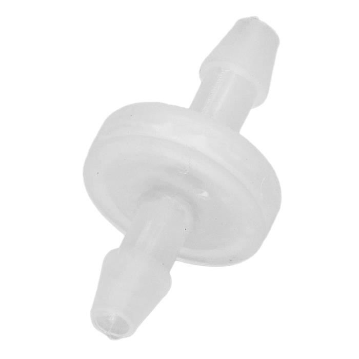 Vanne D'air D'Aquarium Anti-siphon Clapet Anti-retour à Vide, 12PCS Aquarium Clapet Anti-retour Résistance à L' Résistant à L'huile Vanne D'air Unidirectionnelle PP Clapet