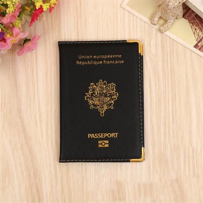 Housse Passeport Français ILIYAH - Porte-Cartes Et Documents | Imperméable, Design Carte