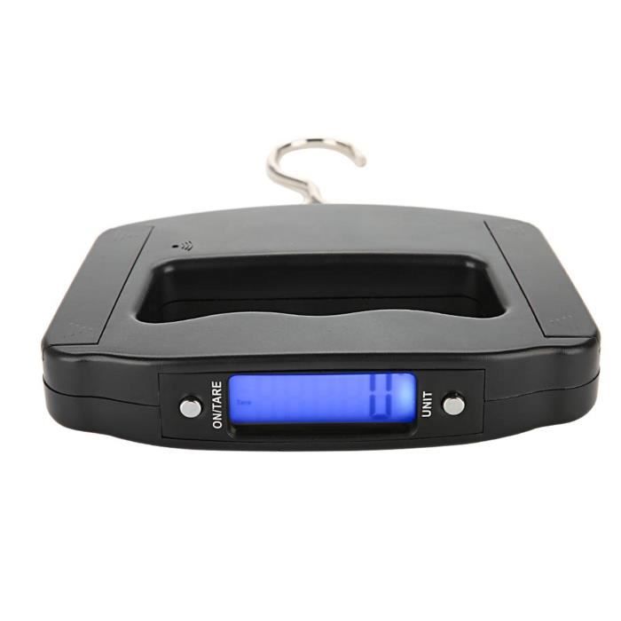Bagage LCD numérique, balance à bagages suspendue, balance électronique, voyage portable léger