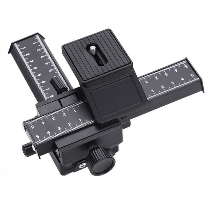 Rail Mise Au Point Précise Glissière Sur Rail Pour Caméra 11cm - Compatible DSLR Avec Vis Universelle 1/4 Pouce - Précision De Mise Au Point Rail Travelling Rail Mise Au Point Précise Glissière Sur Rail Pour Caméra 11cm - Compatible DSLR Avec Vis Universelle 1/4 Pouce - Précision De Mise Au Point Rail Travelling