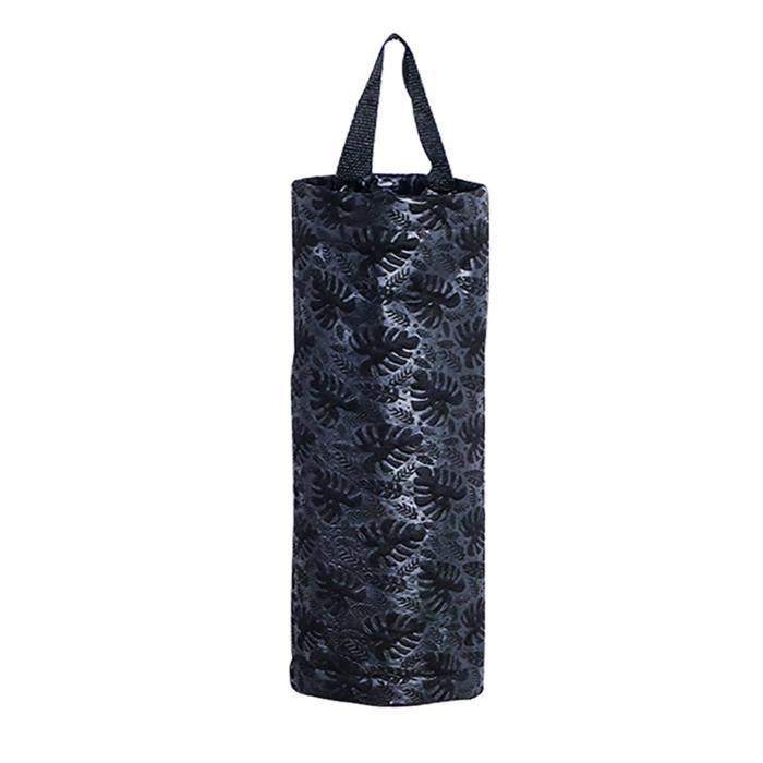 Rangement Suspendu Pliable Pour Chaussures, Sacs - Tissu Oxford Noir - Avec Crochets Muraux - Pour Camping-car, Entrée, Chambre