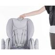Chaise haute bébé réglable Chicco Polly 2 Start - Happy Silver - 4 roues-1
