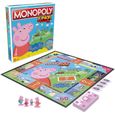 Monopoly Junior - Jeu de societe Peppa Pig Edition pour 2 a 4 joueurs - Jeu d'interieur pour enfants a partir de 5 ans-1