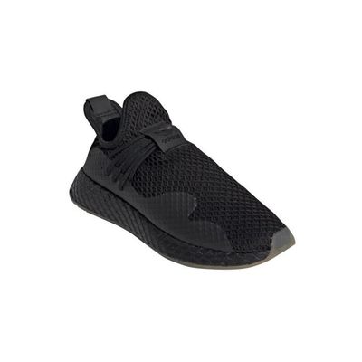 Basket adidas Originals DEERUPT S Homme Textile Lacets Noir Plat Noir Cdiscount Chaussures