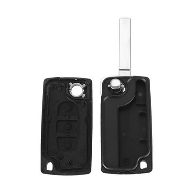 Coque De Cl&eacute; 3 Boutons Pour T&eacute;l&eacute;commande Plip Peugeot 207 307 308