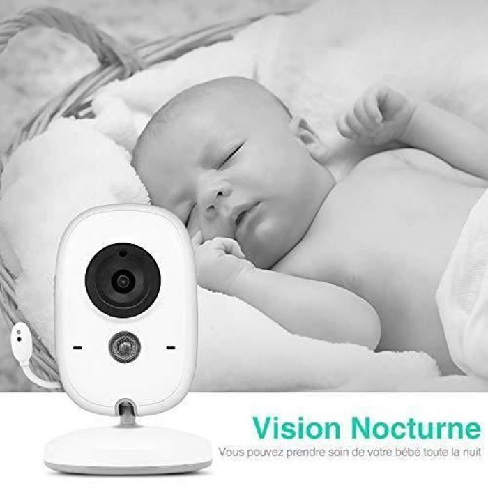 Babyphone Vidéo, BOIFUN Baby Phone Caméra Surveillance Numérique Sans Fil  avec 3.2”LCD, VOX, Vision Nocturne, Communication - Cdiscount Puériculture  & Eveil bébé