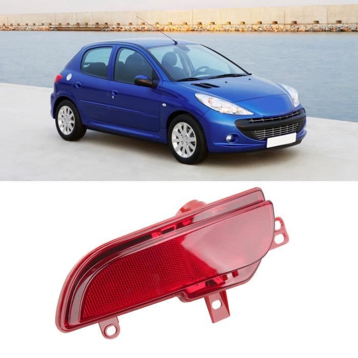 LJCM Feu Antibrouillard Arrière, Feu Antibrouillard Arrière Résistant à l'usure, économie d'énergie 6351K5 pour 206 206CC 206 Hatchback