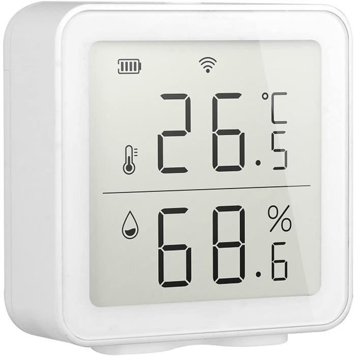 Thermomètre Intérieur Hygromètre Intelligent Wifi Wifi Température  Bluetooth Humidité Monitor À Distance Capteur De Températ[u3112]
