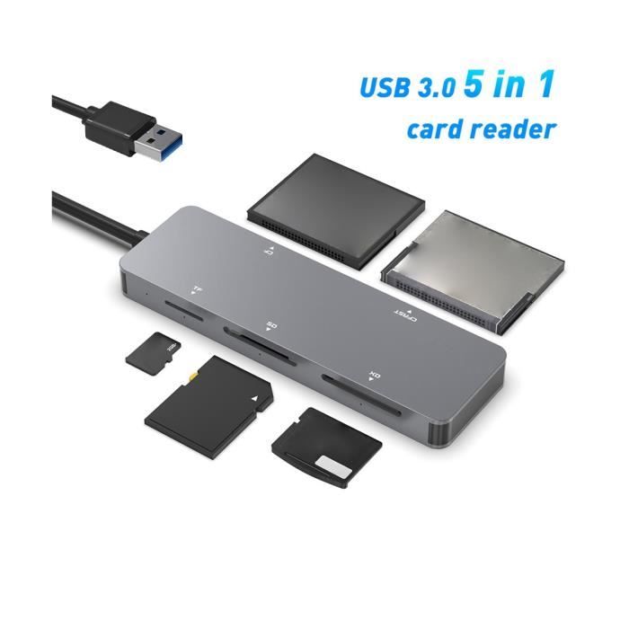 Lecteur de cartes USB 3.0 / 5en1