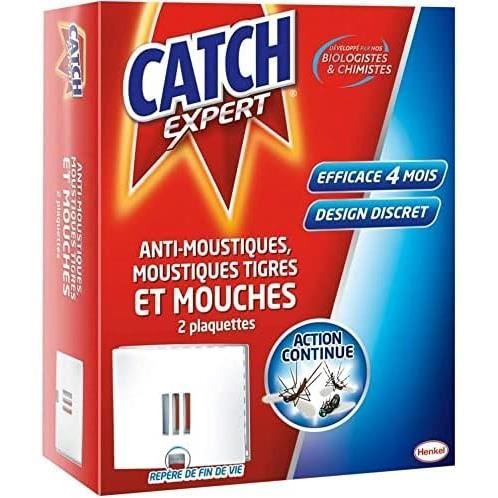 CATCH Lot de 3 Experts Volants - 2 Plaquettes Anti-Moustiques, Moustiques  Tigres & [264] - Cdiscount Santé - Mieux vivre
