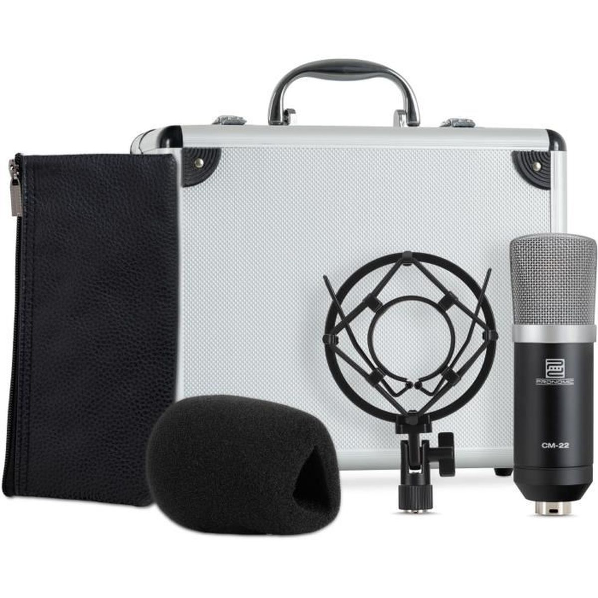 Paravent de Microphone Pliable filtre Écran Anti Bruit Bouclier Acoustique  PR Studio avec Support - XY FR - Cdiscount TV Son Photo
