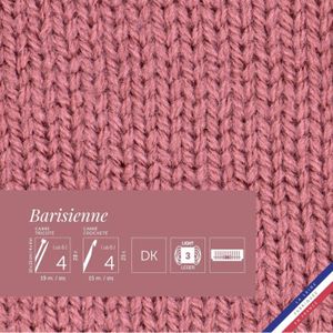 Lot De 6 Pelotes Phil Douce - Couleur Fuchsia - Aiguille 5 - 100% Polyester