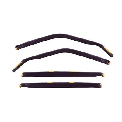 Heko Déflecteurs De Vent 2 Pcs – Compatible Renault Mégane Grandtour IV (2016+), Aérodynamiques & Fume