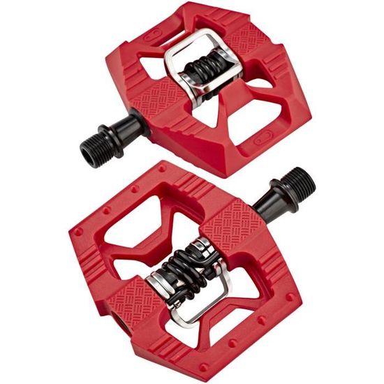 CRANKBROTHERS Doubleshot P/édale de VTT Mixte Adulte Orange//Noir