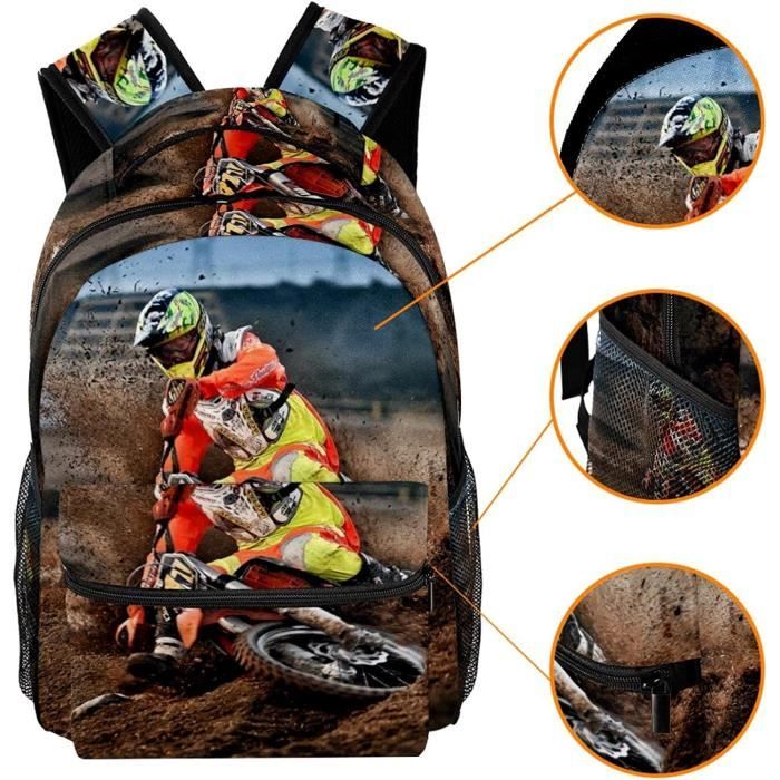 Cartable moto cross deals