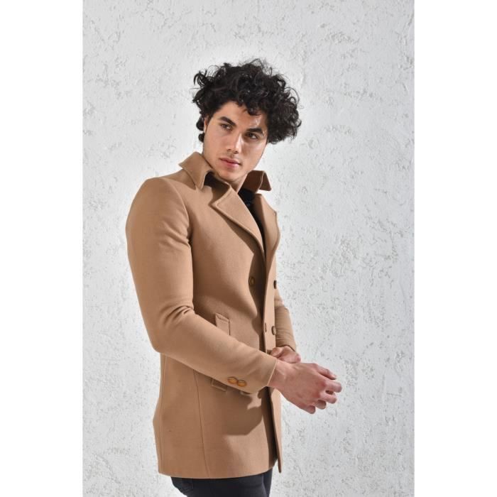 Caban homme camel hotsell