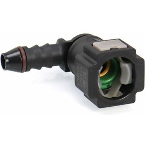 Raccord Rapide Carburant 10,9 Mm – Connecteur Essence Noir En Nylon, Clip De Sécurité, Anti-Fuite Pour Conduite 8-10 Mm