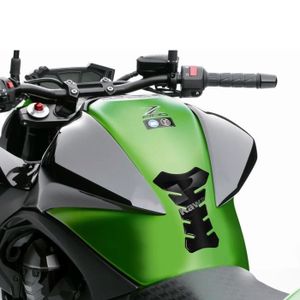 Protège-réservoir 3D Rouge/noir Pour Kawasaki Z900 - Protection Contre Rayures, Usure Peinture, Qualité époxy