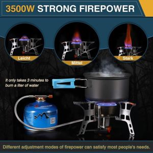 Tête De Réchaud à Gaz Portable Pliable Pour Camping Et Extérieur[902