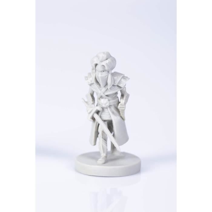 Albi Karak 2 - Set Di 6 Miniature In Plastica Per Eroi, Espansione Estetica Per Gioco Da Tavolo, Sostituisce I Segnalini Di Cartone