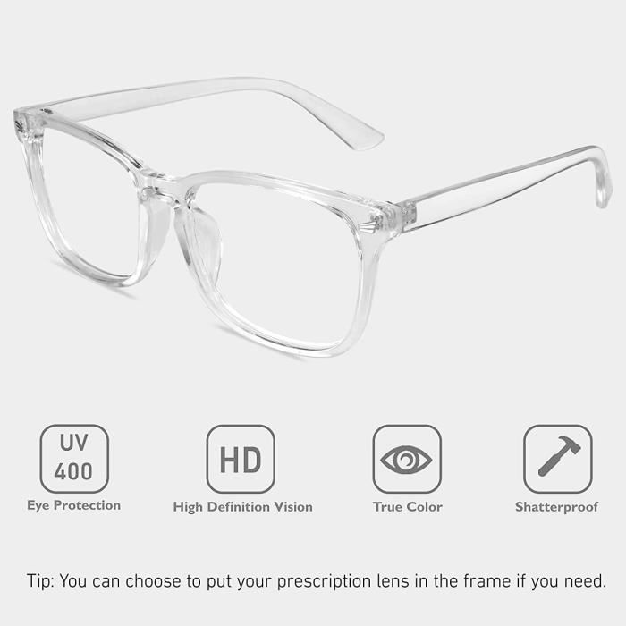 Lunette fausse store vue