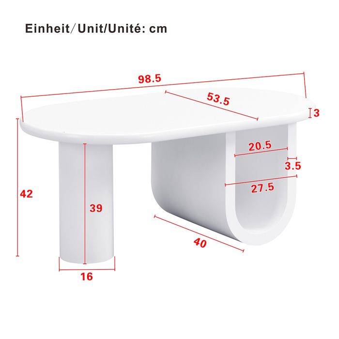 Table Basse Moderne Industrielle Table Basse Ovale Bois Effet Marbre - 100x55cm - Rangement Scandinave Noyer Décoration Scandinave Moderne Table Basse Moderne Industrielle Table Basse Ovale Bois Effet Marbre - 100x55cm - Rangement Scandinave Noyer Décoration Scandinave Moderne