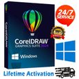 CorelDRAW Graphics Suite 2024 version complete multilingue pour windows - ACTIVATION A VIE & LIVRAISON RAPIDE-0