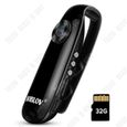 TD® Caméra petit corps 1080P avec clip arrière Full HD Mini vélo portable vélo enregistreur vidéo Portable enregistrement Audio-0