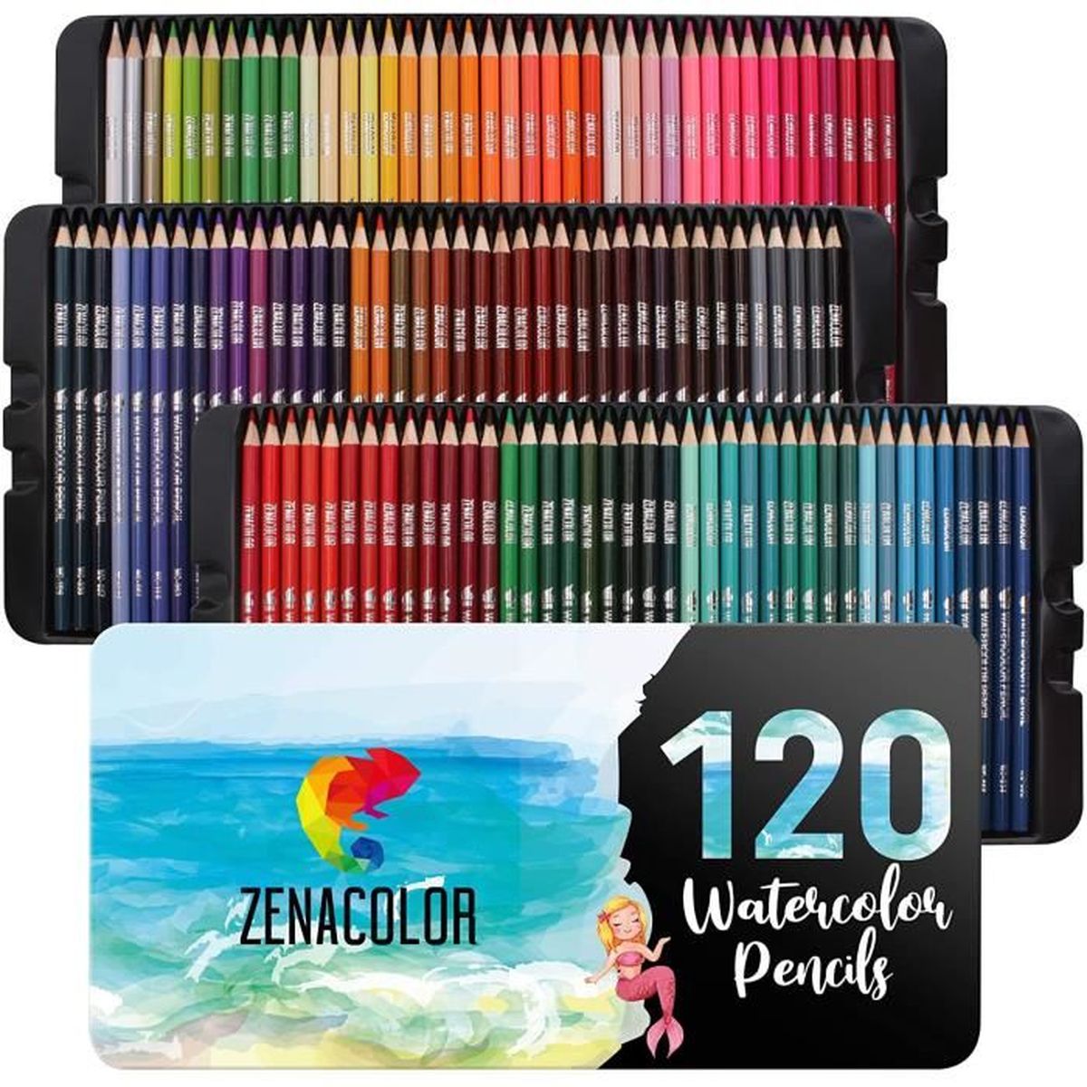 Clover crayons aquarellables-Gamme Complète de Couleurs disponibles!