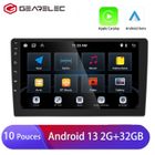 ETOOLAB GEARELEC Autoradio 10 pouces Android 13 avec Carplay Android Auto Bluetooth WiFi GPS Navigation RDS AUX 2+32GB