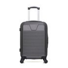 Valise Cabine SELENGA 55 cm 4 Roues - GRIS - WAVE PARIS 55x35x21cm