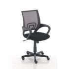 CLP Fauteuil de Bureau à Roulettes Genius en Maille Respirante Hauteur réglable Pivotant, Gris