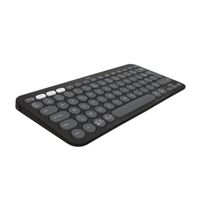 LOGITECH - Clavier sans fil - Pebble Keys 2 K380s - Bluetooth - Bouton Easy-Switch - Graphite - (920-011803)