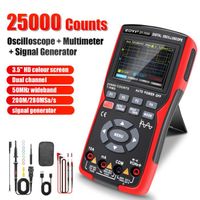 3 EN 1 oscilloscope numerique ,Bande Passante 50 MHz 280MSa/s,Oscilloscope Multimètre