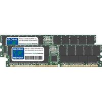 4Go (2 x 2Go) DDR 400MHz PC3200 184-PIN ECC REGISTERED DIMM (RDIMM) MÉMOIRE KIT POUR SERVEURS/WORKSTATIONS/CARTES MERES