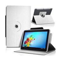 Housse Etui Universel M couleur Blanc pour Tablette Samsung Galaxy Tab S2 8&#34;