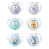 Sucettes - TOMMEE TIPPEE - Nuit 0-6 mois - Tétine classique - Silicone