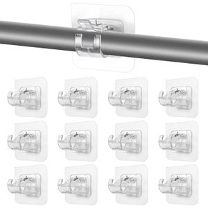 Tringle à Rideau Autocollante, Sans Dommage, Tringle à Rideau Adhésive – Tringle à Rideaux Facile à Installer (200 Cm