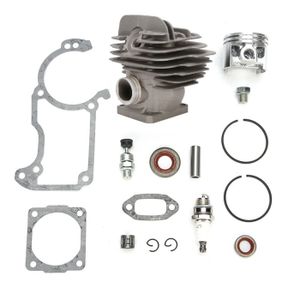 Kit Piston + Cylindre Pour Tronçonneuse 350 351 390 420 – Alliage Aluminium Léger, Compatible 2150 2250 2450 2550, Réparation Moteur Puissante