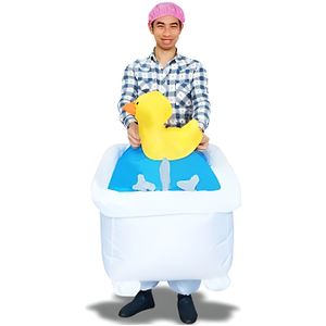 DÉGUISEMENT - PANOPLIE Costume Gonflable Homme Bain Canard - Accessoire Fête Insolite Drôle